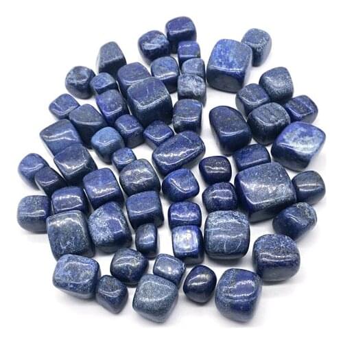Lapis lazuli Tumbled Stone Irregular Polishing Natural Mineral Crystal And quartz Palm Bead Chip Love For Chakra Healing Decor