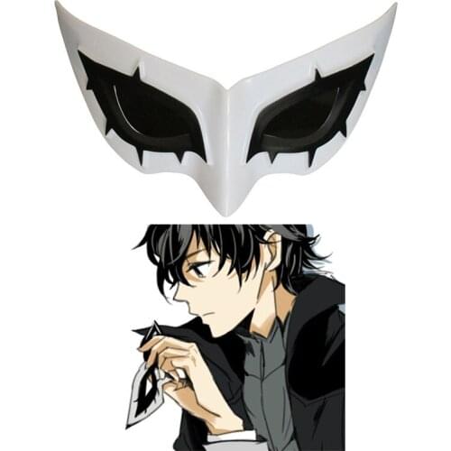 Persona 5 Cosplay Mask Hero Arsene Joker Mask ABS Eye Patch Mask Kurusu Akatsuki Cosplay Prop Role Play Mask Halloween Accessory