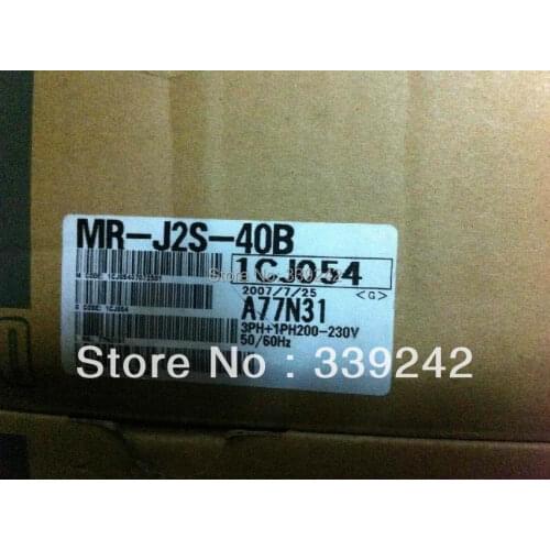 NEW&ORIGINAL AC SERVO DRIVE AMPLIFIER MR-J2S-40B *Please contact us for real photo,100% real stock