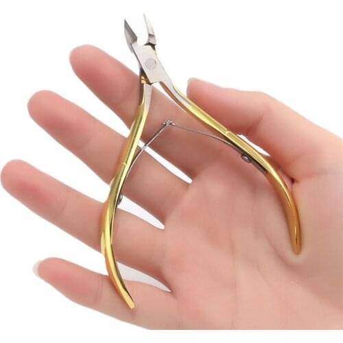 Stainless Steel Nail Cuticle Scissors Manicure Nipper Clipper Dead Skin Remover Cutter Tweezer Pedicure Trim Eagle Beak Pliers
