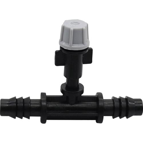 Garden Watering Sprinkler With 3/8 Inch Tee Joints Greenhouse Atomized Nozzle Garden Watering System For 1/4 Inch Hose 10 Pcs