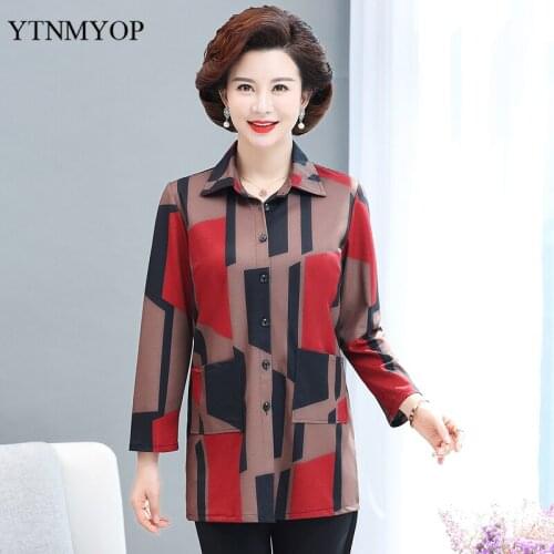 YTNMYOP Patchwork Fashion Women Blouse Loose Long Shirts Plus Size 5XL Ladies High Street Spring Clothing