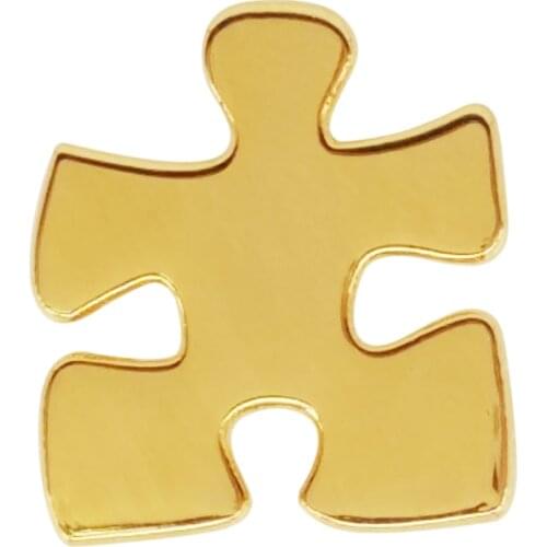 Autism Awareness Heart Hope Walking Angel Jigsaw Puzzle Ribbon Lapel Pins