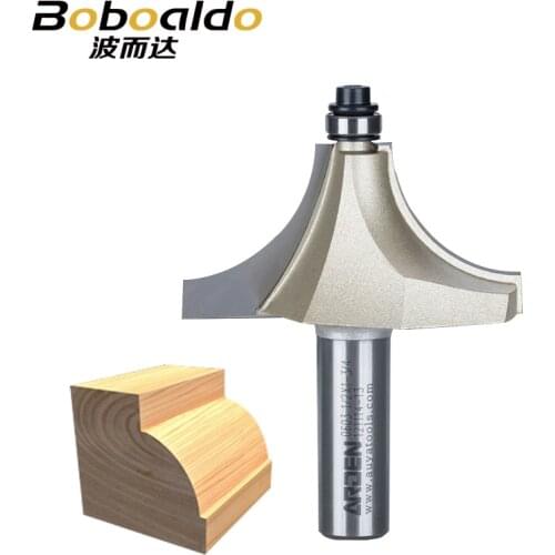 1/4 1/2 Shank CNC Tool Rounding Over Cutte Beading Cutter With Ball Bearing chamfer mill end mill carbide Arden Router Bit