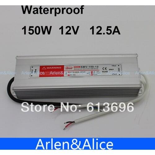 150W 12V 12.5A Waterproof outdoor Single Output Switching power supply SMPS AC TO DC