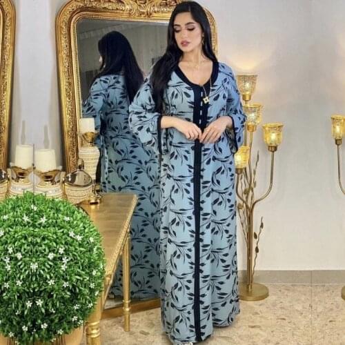 Dashiki African Dresses For Women Long Sleeve Maxi African Abaya 2021 Spring Robe Boubou Africaine Femme Bazin African Clothes