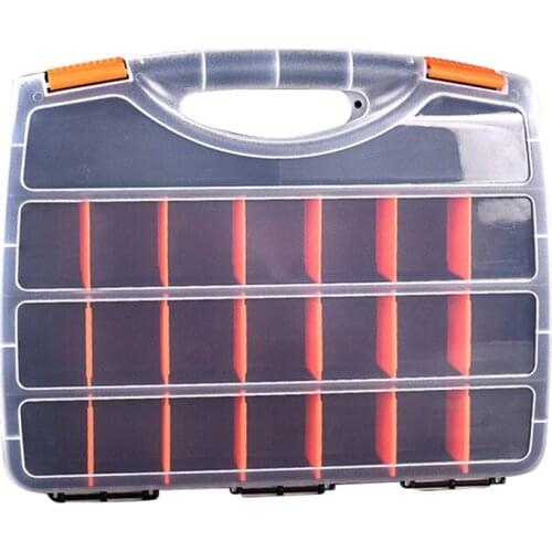 B-320 Portable Parts Box Screw Storage Box Metal Parts Hardware Screwdriver Vehicle Repair Hand Tool Hardware Tool Parts Screw