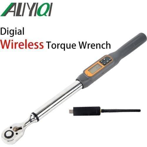 Aliyiqi 1/2 135N.M -200N.M Digital Wireless Torque Wrench Adjustable Professional Electronic Torque Wrench Bike Car Repair