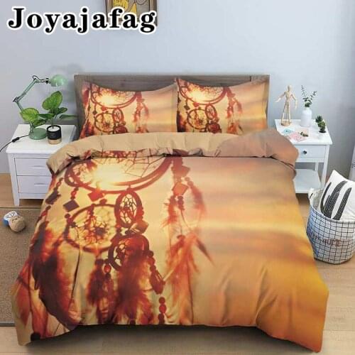 HD Printing DreamCatcher Design Bedding Set 2//3PCS Duvet Cover With Pillowcase Single/Twin/Double/Full/Queen/King Size Bed Sets