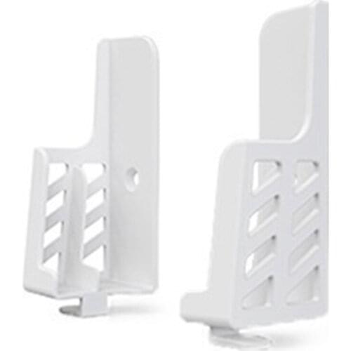 HOT-Tablet PC Wall Mount Bracket Mobile Phone Bracket Adjustable Viewing Angle Double Slots Suitable for iPad,for Kindle