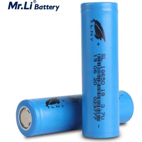 Mr.Li 100% New 18650 3.7V 1800mAh Rechargeable Battery Lithium Li-ion Cell For Power Bank LED Flashlight Home Appliance