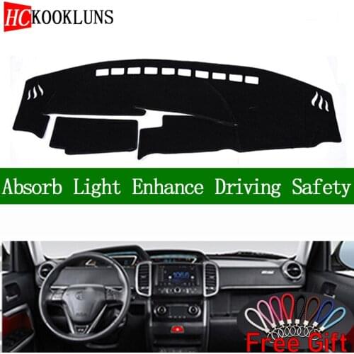 For HAVAL M2 2014 2015 2016 Dashboard Cover Car Stickers Car Accessories
