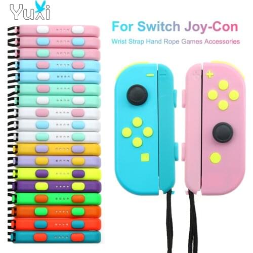 YuXi New arrivals Wrist Strap Hand Rope Lanyard for Nintend Switch NS NX Joy Con Controller Wrist Wraps Band Strips Accessories