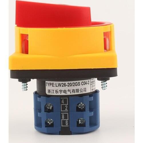 Selector switch LW26GS pak-lock type switch Made in China