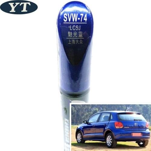 Car scratch repair pen, auto painting pen BLUE color for volkswagen polo golf 6,7 touran passat tiguan CC ,car painting pen