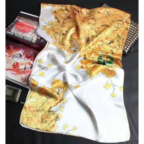 [SLKSCF] 180X55CM Fashion georgette satin pashmina real silk scarf satinsilk scarves female silk hijabs China Silk Scarf