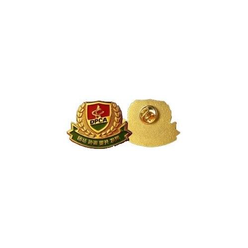 Custom Military Badge Factory Wholesale Plating Gold Badges