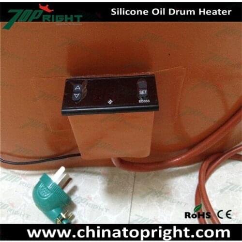 High Quality150x1740mm Energy Saving Silicone Oil Drum Heater with digital thermostat