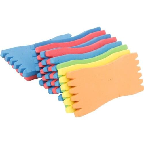 10pcs EVA Foam Fishing Line Board Spool Hanging Board Fishing Tackle Accessories