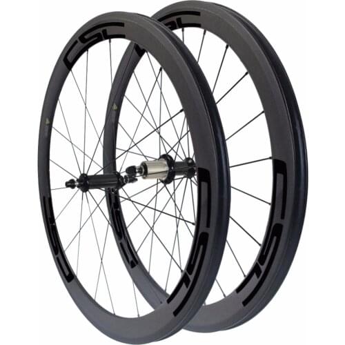 700C full carbon 50mm clincher CSC Road bike wheelset 23mm width Powerway R36 Ceramic Bearing hub Mac aero CN 424 spoke Basalt