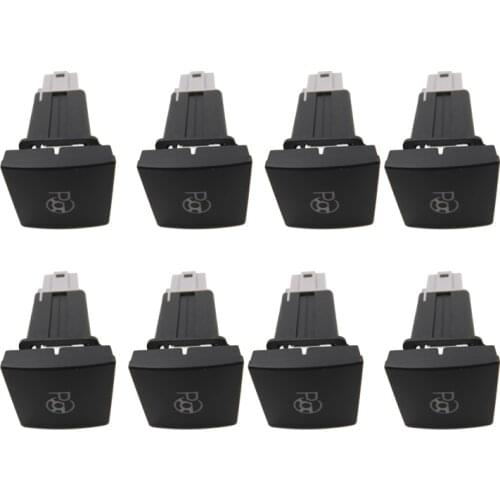 8Pcs 1TD927123 Car Parking Adjustment Assist Switch Button For VW Jetta Golf 6 MK6 Touran Eos Scirocco 1K0927123B