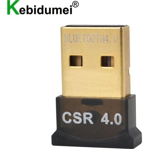 BT CSR 4.0 USB Bluetooth Adapter Wireless Computer USB Audio Receiver Transmitter Dongle Adapter For Laptop Earphone BLE Sender