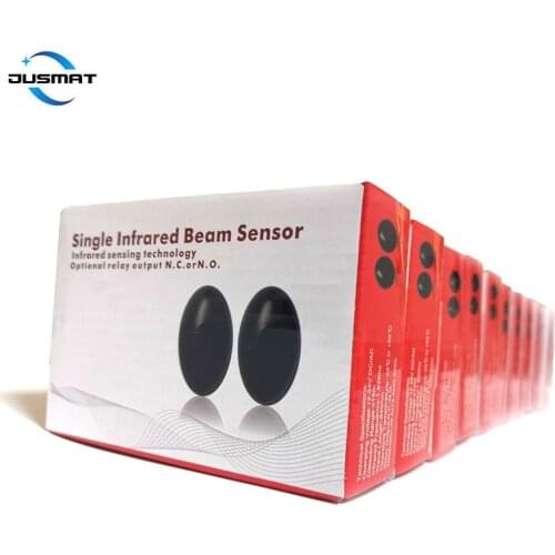 10pcs Infrared Beam Sensor Detector Photocell Garage Gate Door Safe Alarm System Accessor Drop Shippingies Rainproof IP55