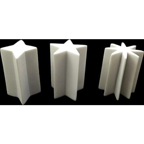 DIY Manual Accessories quadrangular five pointed star rendering column