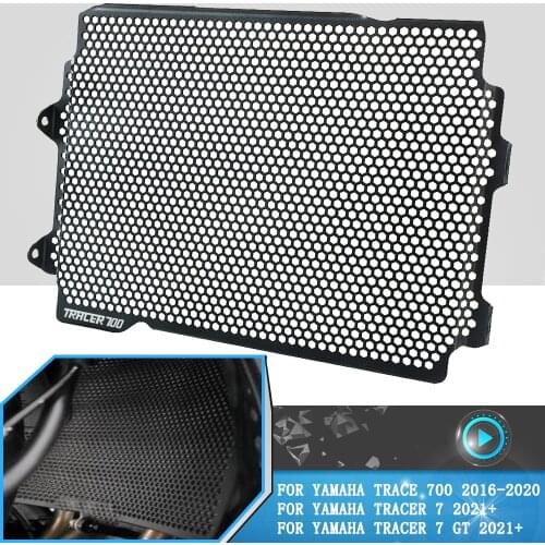 For YAMAHA Tracer 7 GT 2021+ Motorcycles Radiator Grille Guard Cover Water Tank Protection TRACER 700 2016 2017 2018 2019 2020