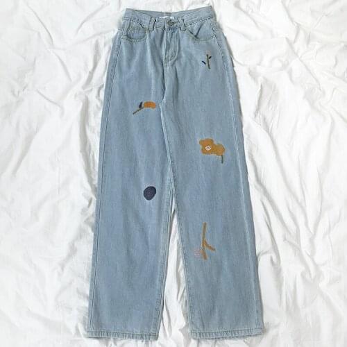 Широкие джинсы Izmestyeva China At AliExpress