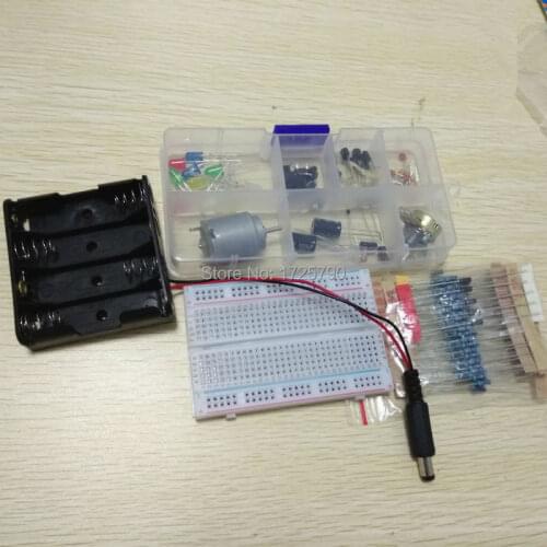 The Best electronic universal diy kit for arduino uno learning starter Breadboard LED Cable Resistor Potentiometer Capacitance