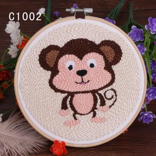 Poke embroidery DIY materials bao dun embroidery chop embroidery handmade embroidery set manufacturers direct sale