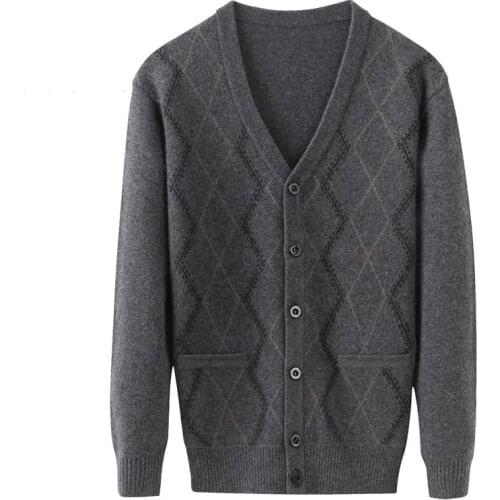 Mei So Easy Mens Wool Cardigans