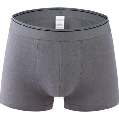 Underwear Men Solid Color Cotton Plus Size Man Boxer M L XL 2XL 3XL 4XL 5XL 6XL 2425
