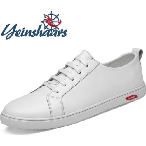 New Mens Shoes Casual Leather Stylish Breathable Walking Shoes Spring Autumn Non-Slip Casual Leather Shoes Flat Sapato Masculino