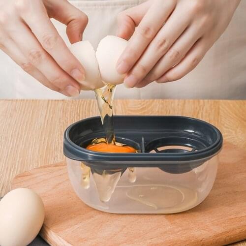 Plastic Egg Separator White Egg Yolk Sieving Home Kitchen Chef Dining Cooking Gadget Kitchen Egg Tool Egg Separator