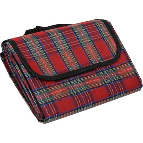 Camping Mat Plaid Folding Camping Climb Outdoor Waterproof Beach Picnic Blanket for Multiplayer Picnic