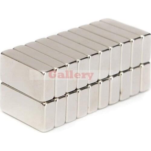 Sale Imanes Neodymium Magnets 40pcs Lot N50 Strong Block Ndfeb 20 X10x 5 Mm Rare Earth N52 Neodymium Magnets Cylinder 10 X 20