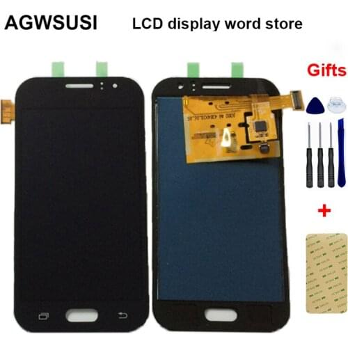 Brightness Adjustable For Samsung Galaxy J1 Ace J110 SM-J110F J110H J110M LCD Display Monitor + Touch Screen Digitizer Assembly