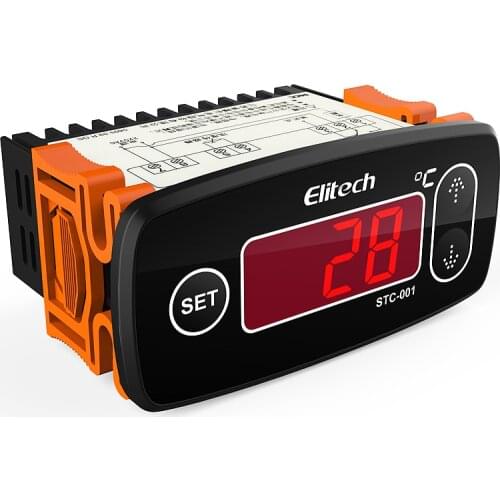 STC-001 Digital Thermostat Cooling Defrost Alarm Output Sensor Temperature Controller