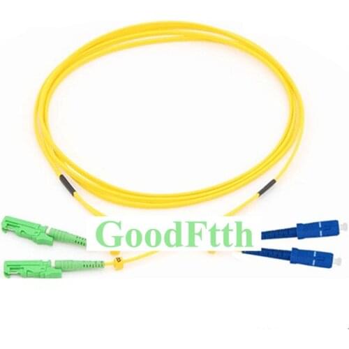 Fiber Patch Cord Jumper SC-E2000/APC SM Duplex GoodFtth 20-50m