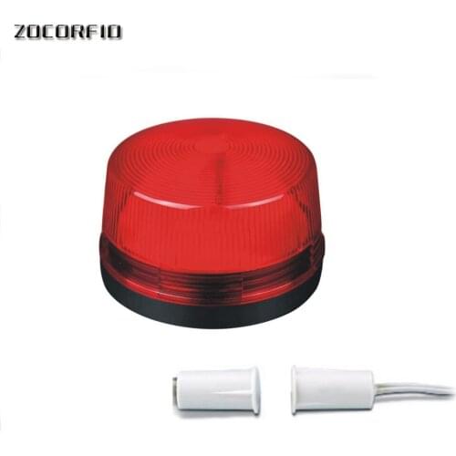 10pcs&10pcs sensor switch SL-79 DC12V/24V Led Warning Light Traffic Signal Strobe Warning lights Flash Alarm Police Light