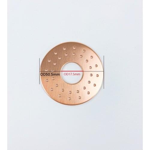 Free Shipping 2" (OD51mm) Red Copper Plate Or Stainless Steel304 For 2" Distillation Lens Column. Premium Quality And Sanitary