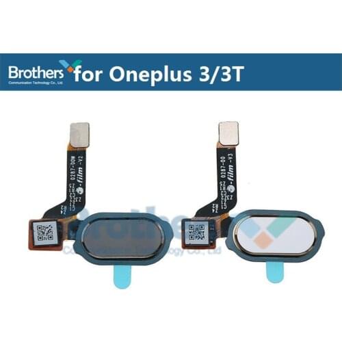For Oneplus 3 3T Fingerprint Flex Cable 1+3 A3000 for Oneplus 3T Home Button Sensor Scanner Flex Cable Phone Replacement Tested