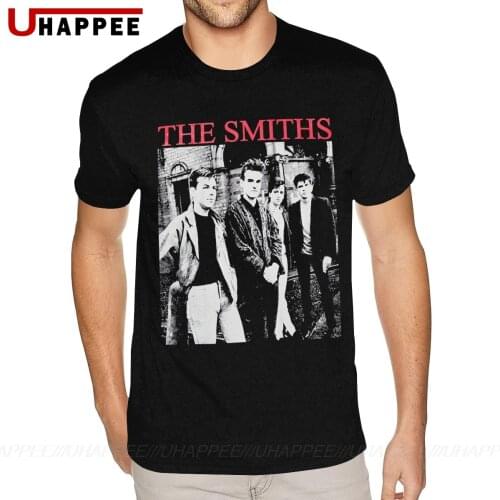 Cool Shirt Designs The Smiths Shirt Tshirt for Men Plus Size Short Sleeves Yellow O Neck Tee Shirts