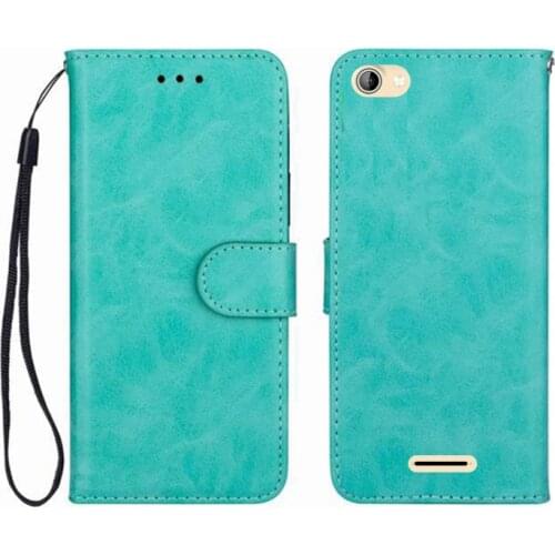 For Highscreen Power Rage Evo 5" 2016 Wallet Case High Quality Flip Leather Protective Phone Support Cover