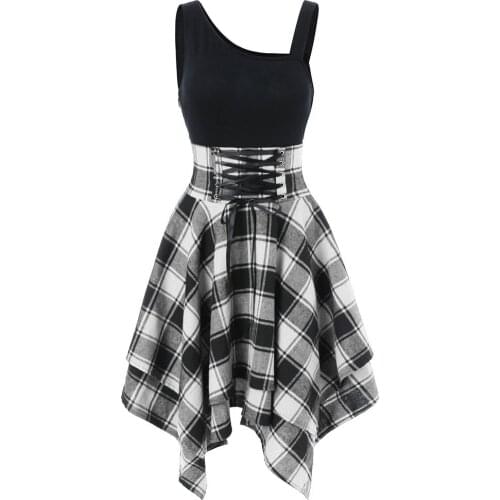 Lecopike Fashionable Dresses In A Cage