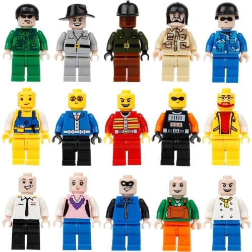 Mini Figure Building Block Toys Engineers Repair Man Students Girls Teachers Kids Cosplay Play Toys Figures Choose Styles Toys