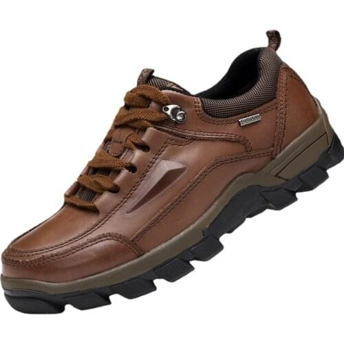 2021 New High-End MenS Shoes Large Size Outdoor Casual Shoes First Layer Cowhide Handmade MenS Shoes Spring And Autumn Shoes