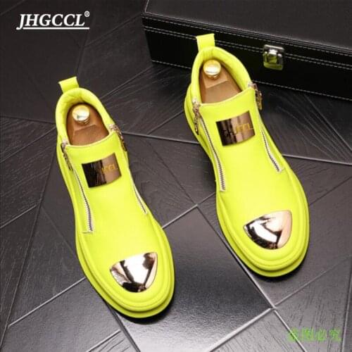 NEW Mens boots hip-hop dance shoes versatile high-top casual shoes high-bang casual sports A4